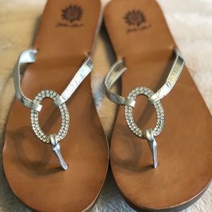 Yellow Box Sandals